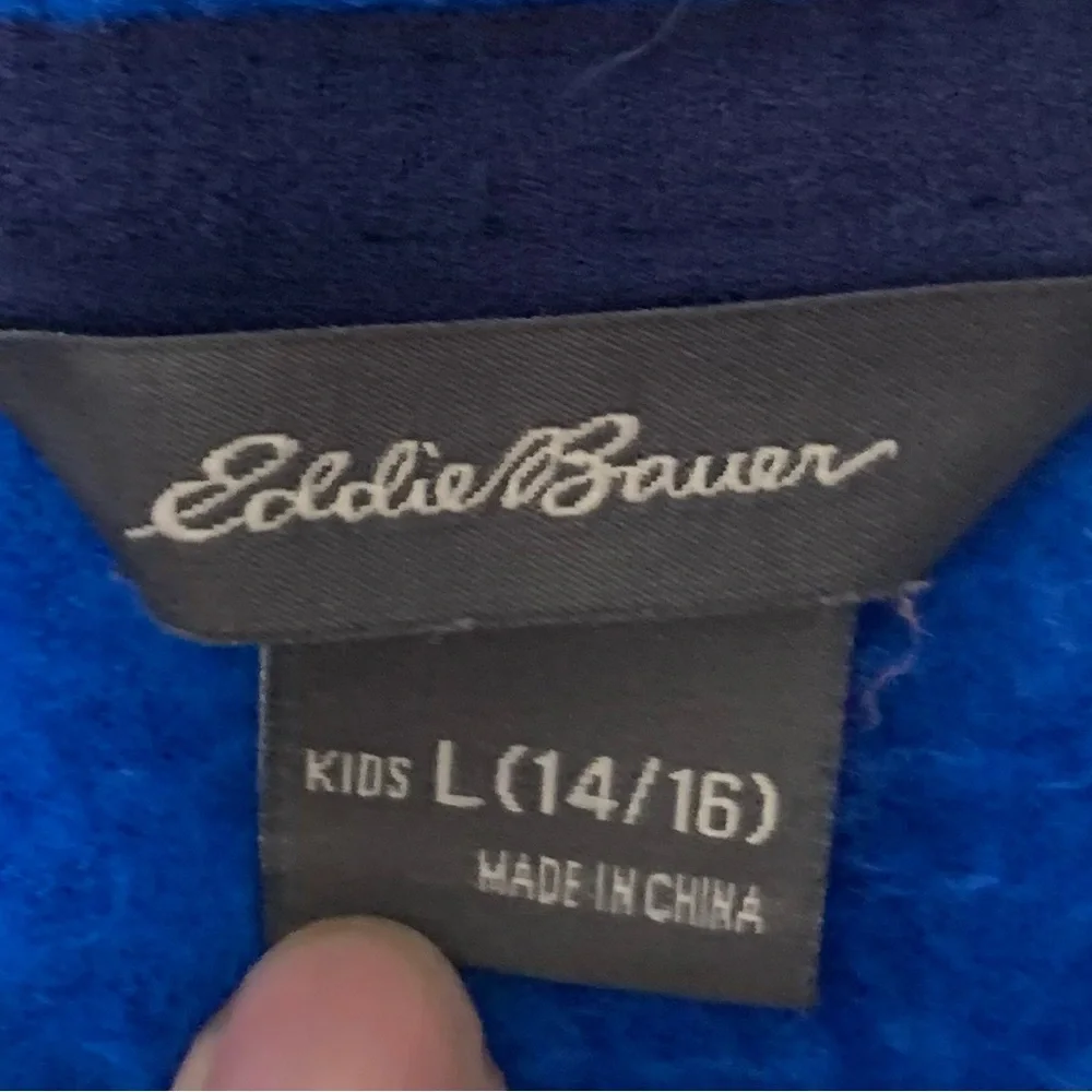 Fleece Jacket Bundle Lot Of 3‎ Boys Sz L/XL (14-16) Eddie Bauer Under Armor